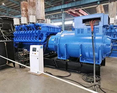 UED官网,1800KW/10.5Kv高压发电机应用于某工厂项目